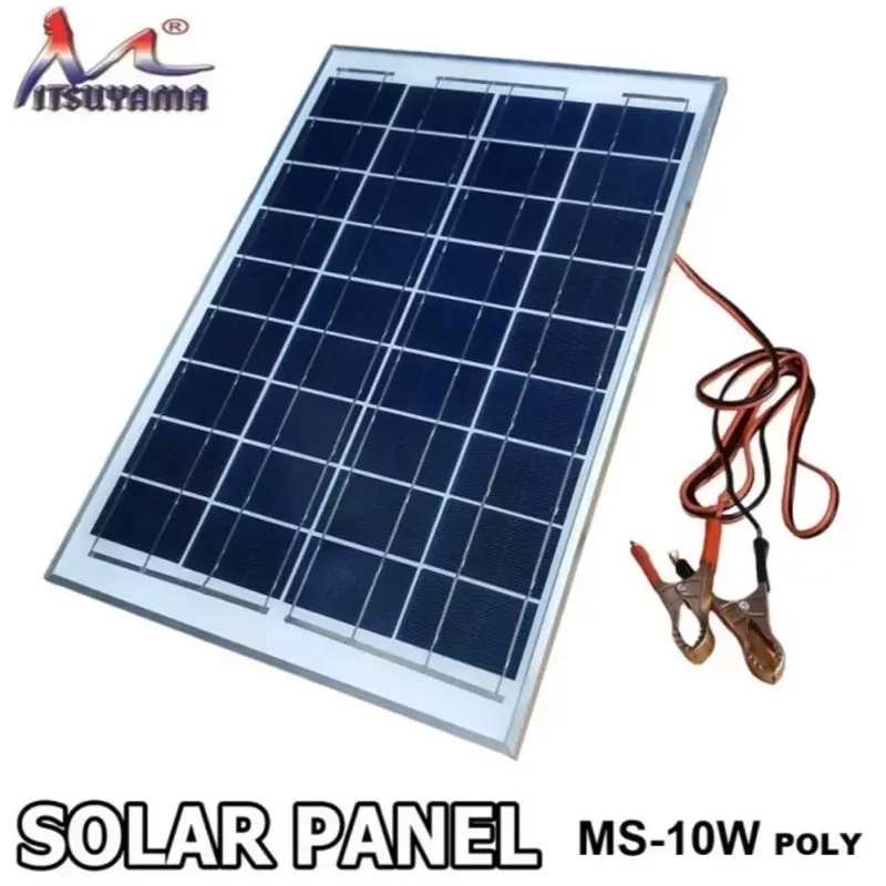 Solar Panel 10W Polycrystalline - Mitsuyama Panel Tenaga Surya