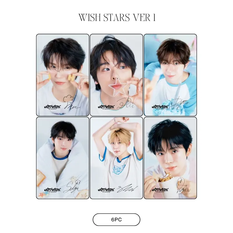 PHOTOCARD NCT WISH POPPOP 7 PCS KPOP UNOFFICIAL SION RIKU YUSHI JAEHEE RYO SAKUYA 6