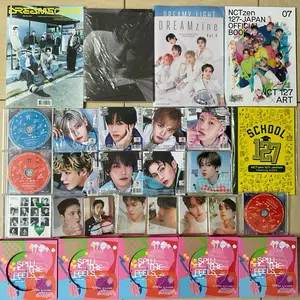 (GADA PC) Official Album ONLY Magazine NCTzen 127 Dreamzine 4 JAPAN art real city Jaehyun enhypen seventeen spill the feels