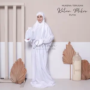 MUKENA TERUSAN KATUN MIKRO MUKENA LAJURAN De