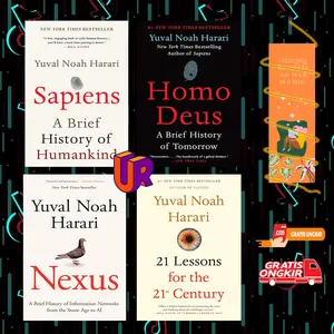 Sapiens - Nexus - 21 Lessons for the 21st Century - Homo Deus By Yuval Noah Harari (English)