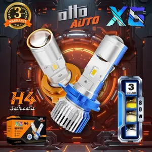 OTTO X6 GARANSI 3 TAHUN MINI LENS PNP SEMUA SOKET H4 MOBIL MOTOR