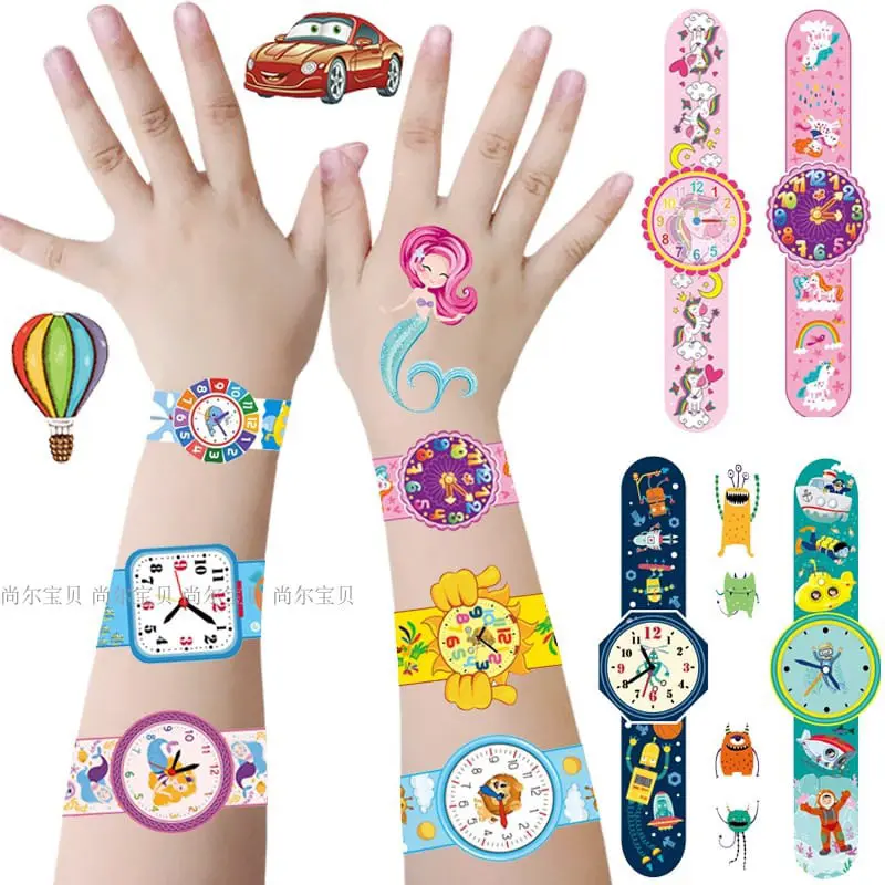 Stike Anak Glow in the Dark Menyala - Pack 1 ISI 2 Pcs Sticker - Fashion Motif Random 2
