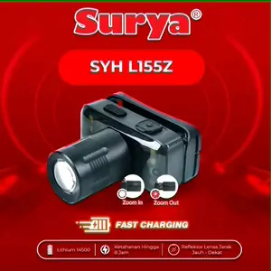 Surya SYH L155Z Cahaya Putih SEN TER KEPALA