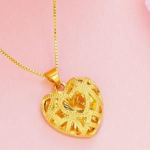 Dây chuyền mặt dây hình sóng nước thanh lịch, chuỗi chuỗi tình yêu cho ngy，sang trọng dành cho nữ, đa năng, mặt dây chuyền hình trái tim bằng vàng, mang ý nghĩa may mắn và tốt lành, dây chuyền đeo qua xương đòn, món quà tuyệt vời nhất.