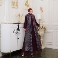 Gambar GAMIS OZIAS TILE NAMIRA 07177 LD 105 I Gamis Kondangan Wanita I Gamis Fashion Muslimah - Pink muda, LD 120 dari Ozias.id Kota Administrasi Jakarta Barat 4 Tokopedia