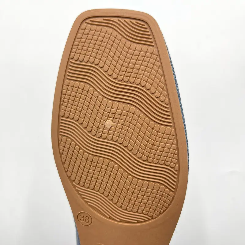 Laviola 4333 LSF - Flat Shoes Rajut Wanita Apricot, Black dan Blue Kerja 6