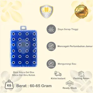 Blue Silica Gel Box/ Silika Gel Biru Kotak/ Silica Gel Biru Import/ Silica Gel Biru Premium