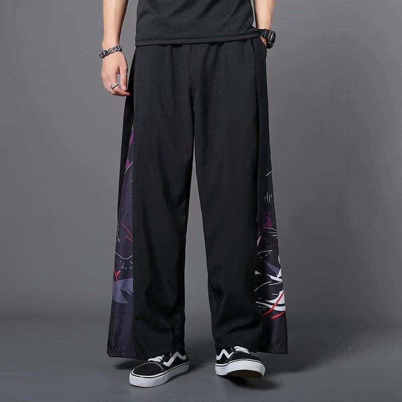 Product Introduction of Shirt three-piece set, summer casual sunscreen half-sleeve old-fashioned shirt set, unisex Menswear Overalls 7