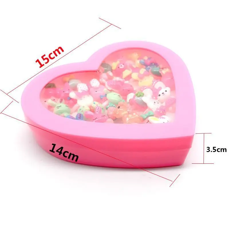 (isi 36) Cincin Box Love / cincin anak karakter Ring Bisa Diatur