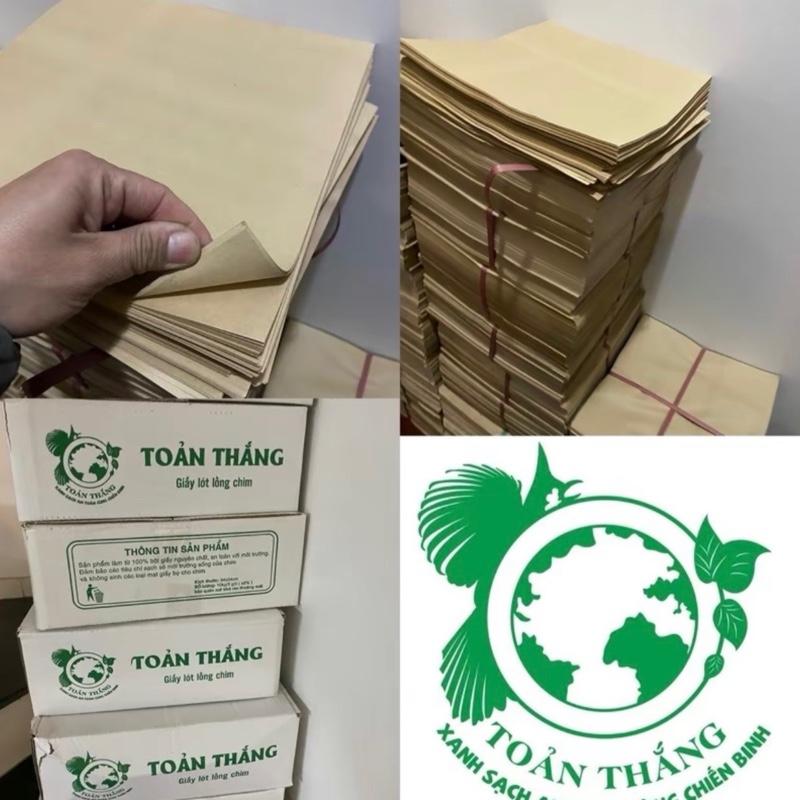 [ 2 Kg ] Giấy Lót Lồng Chim Toản Thắng - Giấy Lót Lồng Chim Sạch, Tránh Rận Mạt - Thườn Hiệu Toản Thắng
