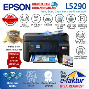 JKT PRINTER EPSON L5290 L-5290 L 5290 PENGGANTI L5190 GARANSI RESMI JKT PRINTER EPSON L5290 L-5290 L 5290 PENGGANTI L5190 GARANSI RESMI