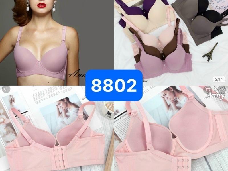  |Size 34-46| ÁO LÓT NGỰC BIGSIZE MỎNG Bản 4 MÓC  Cúp C,D  Quả To Chống Xệ - Hàng Thái Lan 8802 