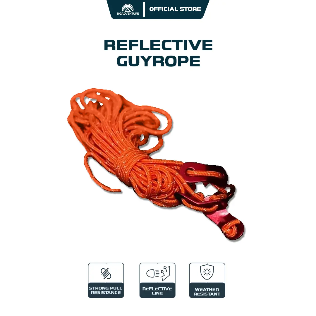 Bigadventure Guyrope - Sparepart Tenda untuk Aktivitas Outdoor