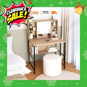 Cubic Meja Rias / Meja Cermin / LUNA MR 80