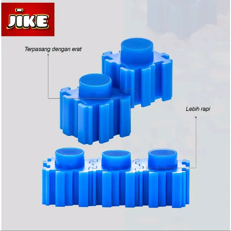 ( JiKE ) Nano Block Lotso Strawberry Mainan Blok Lucu Mainan Disney Toys DIY 3D Puzzle Girl / Paket Kado Bear Plastik Kotak 8