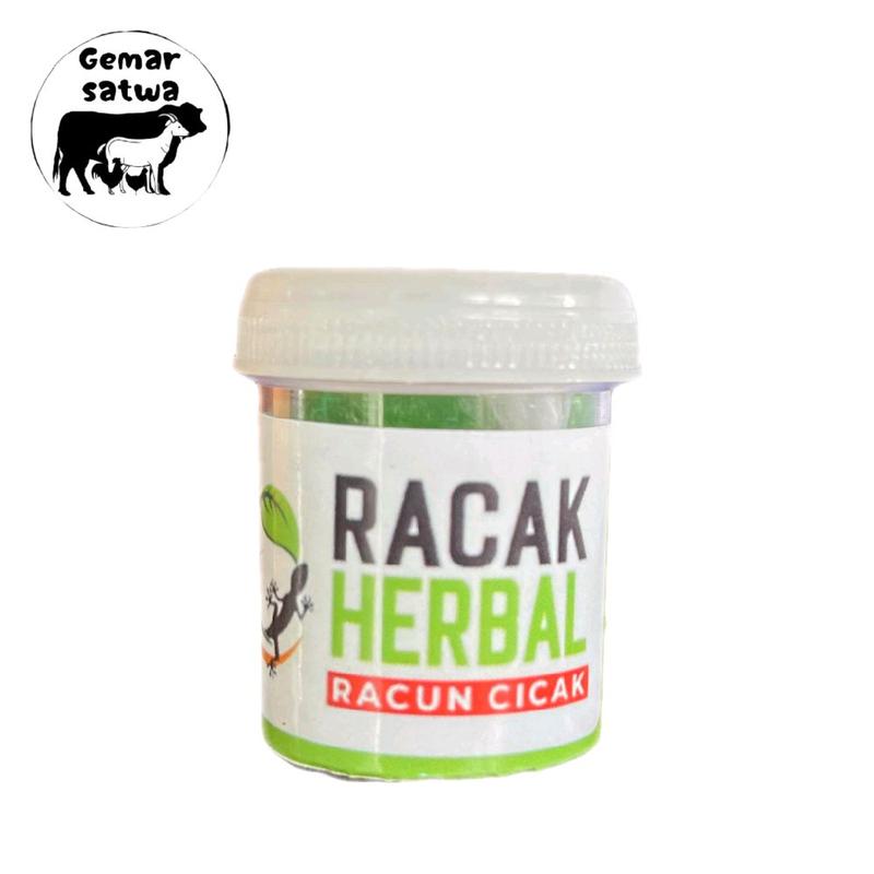 Racun Cicak Paling Ampuh dan Cepat Membunuh Membasmi Cicak RACAK Herbal 20 gr 0