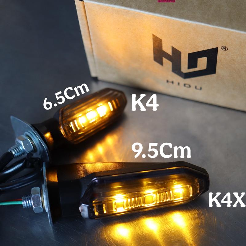 Đèn Xi Nhan HIDU K4 Ánh Sáng Vàng Dùng cho xe máy các lại