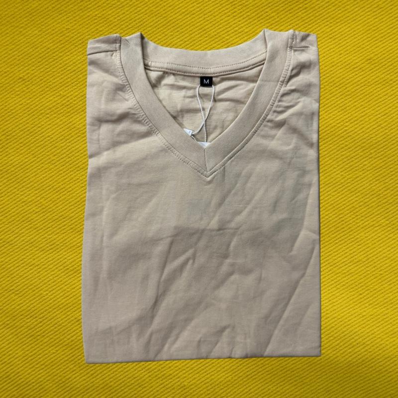 Product Introduction of PREMIUM QUALITY BASIC V NECK LADIES TSHIRT. Cotton Comfortable 19
