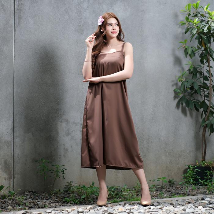 cable knit mini dress Cocoa Sleeveless Mock Neck Cable Knit Mini Dress main image 0