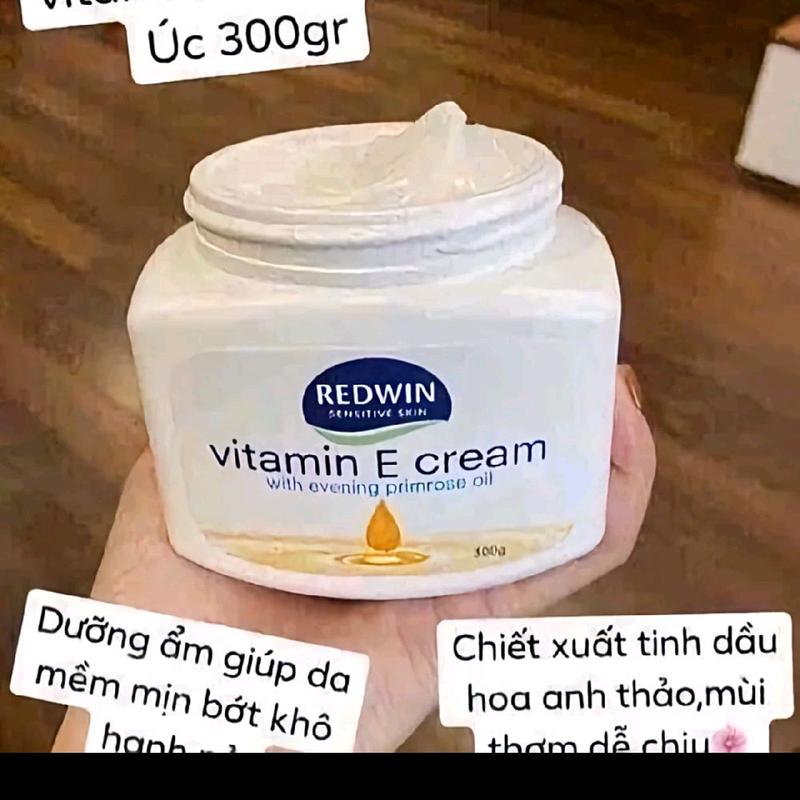 Redwin Kem Vitamin E 300g - Dưỡng Ẩm Giúp Da Mềm Mịn Giúp Da Bớt Khô