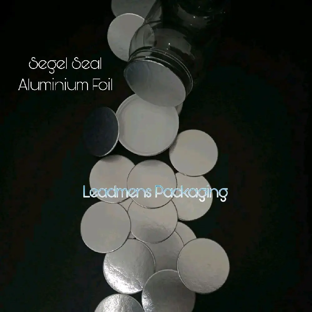 [isi 1000pcs] Ukuran 3.4cm/34mm seal alumuniumfoil Pet/Pe/PP