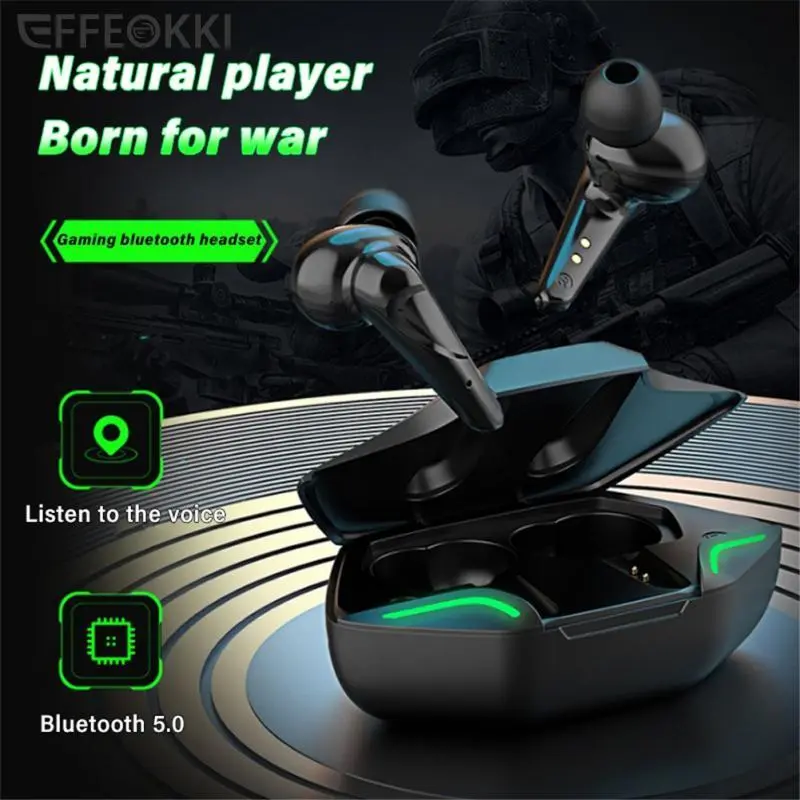G11 Gaming Tws Earbuds Game Headset Bluetooth with Mic Low Latency Noise Cancelling Music Wireless Headphones