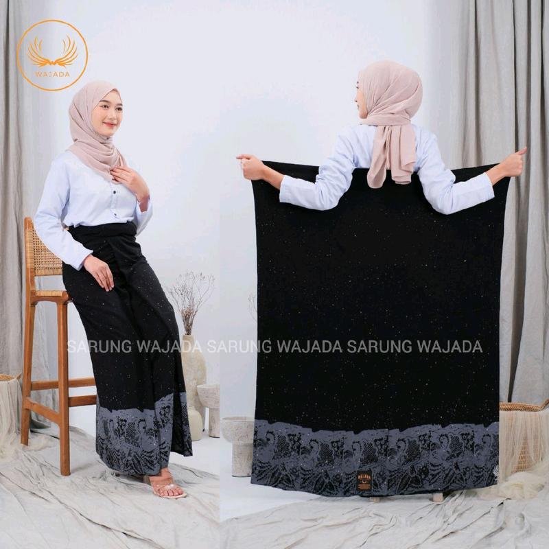 (BIGSIZE) SARUNG AQIL SARUNG WAJADA SARUNG GOYOR SARUNG CAP WANITA TERMURAH Santri 8