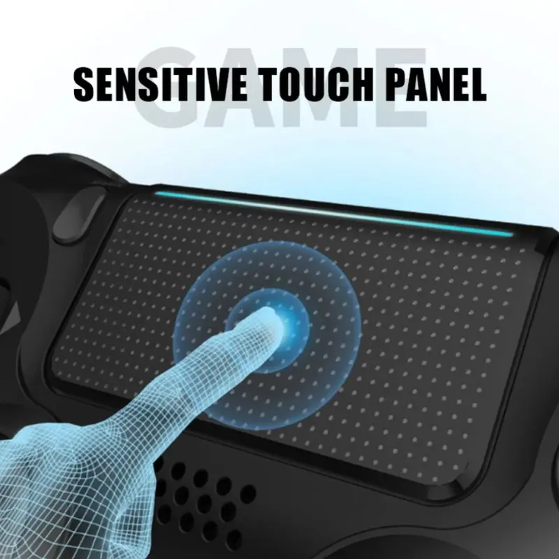 Wireless Gamepad Stick Controller LED Original Free Charger For P4 Touch Bar Controller 7