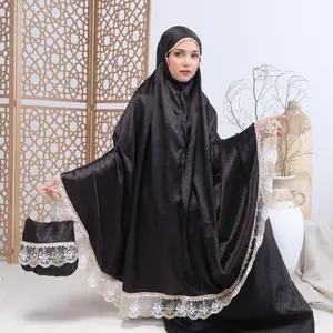 Amorra - Mukena Dewasa Jacquard Silk 2in1 BELINAMER Premium