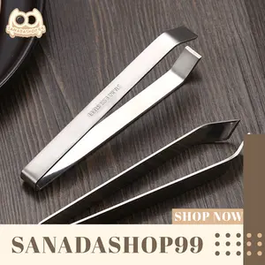 (ACC124) Pinset Stainless Steel  Pinset Pencabut Bulu Best Quality Pinset Serbaguna