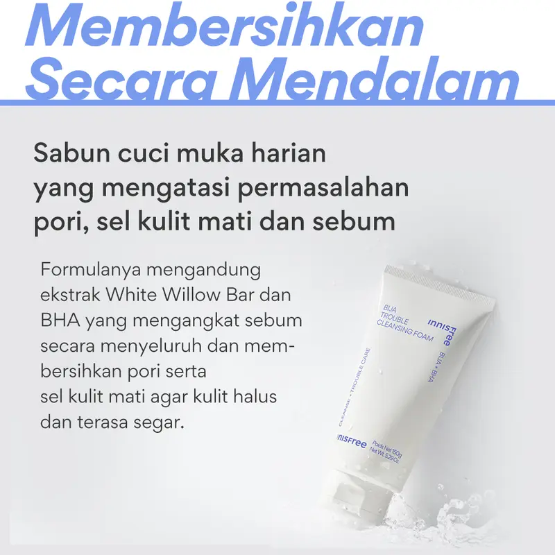 Innisfree Bija Trouble Cleansing Foam 150g - Cleanser 3