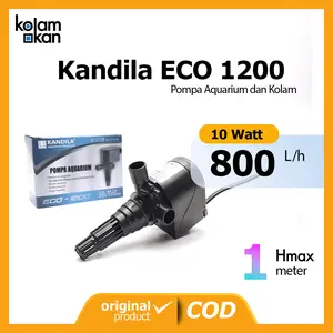 KANDILA ECO 1200 Pompa Aquarium Kolam 800 Lph