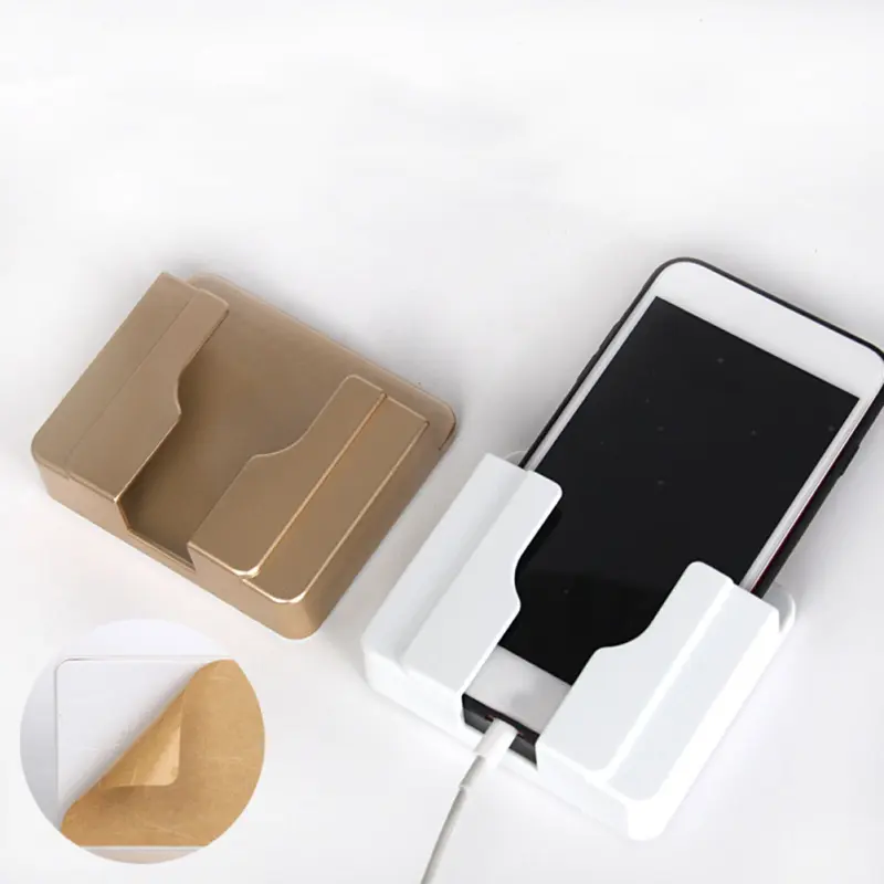 Multifunctional Phone Holder Wall Mount Charger Rack