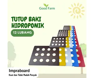 GoodFarm - Tutup Bak Hidroponik 12 Lubang