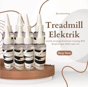 Pelumas Treadmill Elektrik-Manual Silicone Oil Karpet 100 ML