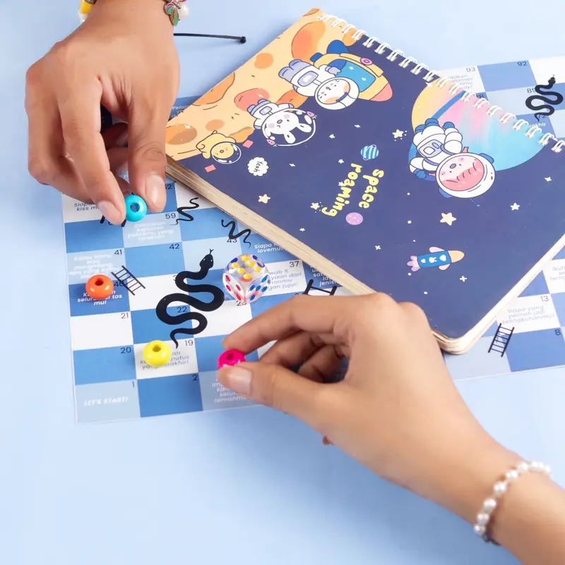 Paket Bundling EDISI TEMAN Kartu Obrolan Hati & Obrolan Ular Tangga Game Permainan - Card Games 2