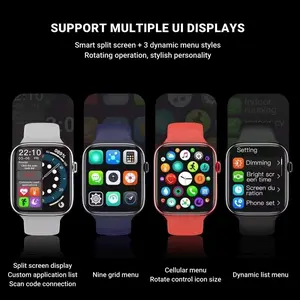 FLASH SALE' VIRAL.!!! JAM TANGAN PINTAR ANDROID SMARTWATCH DIGITAL Anak Pria Wanita Dewasa Bluetooth 1.44 inci TPU IP67 UI Displays Support Multiple Fitur Fitpro Kompatibel iOS8.0.
