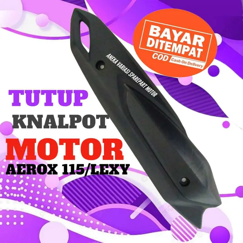 TUTUP KNALPOT MOTOR YMH LENGKAP 1