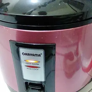 Rice Cooker OKAYAMA OK306 Kapasitas 1.8 Liter 3in1 Bergaransi Resmi Anti Lengket