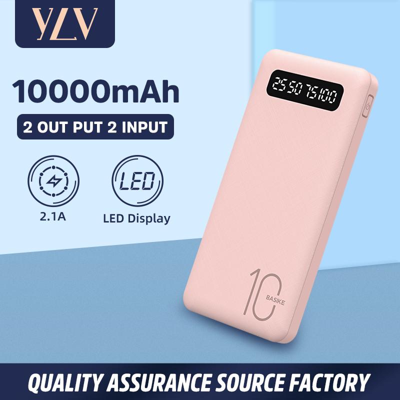 YLV PT69 Powerbank 10.000mAh LCD + Fast Charge Real Capacity power bank 0