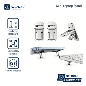 JE Series Bracket Stand Holder Laptop Universal Penyangga Notebook Adjustable Foldable Anti Panas