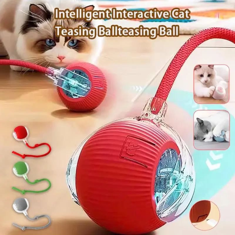 cat scratch post small 49x40x40cm Red Bad Apple with Worm Small Cat Tree | Cat Scratcher