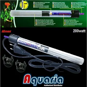 Atman AT-200W Penghangat Air Electronic Aquarium Water Heater 200watt