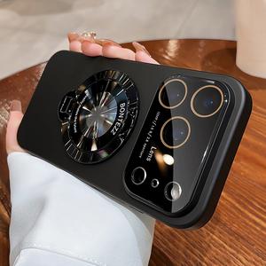注目 マグネット式スタンド付き・中空設計の大型窓用、素早く着脱できる17シリーズ。iPhone 17/16/15/14/3/12（Pro／Pro Max／Plus／Air）に対応。MagSafe対応ワイヤレス充電ケース。人気商品