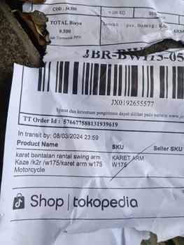 Product Review of karet bantalan rantai swing arm Kaze /k2r /w175/karet arm w175 Motorcycle from M**u f**x 0