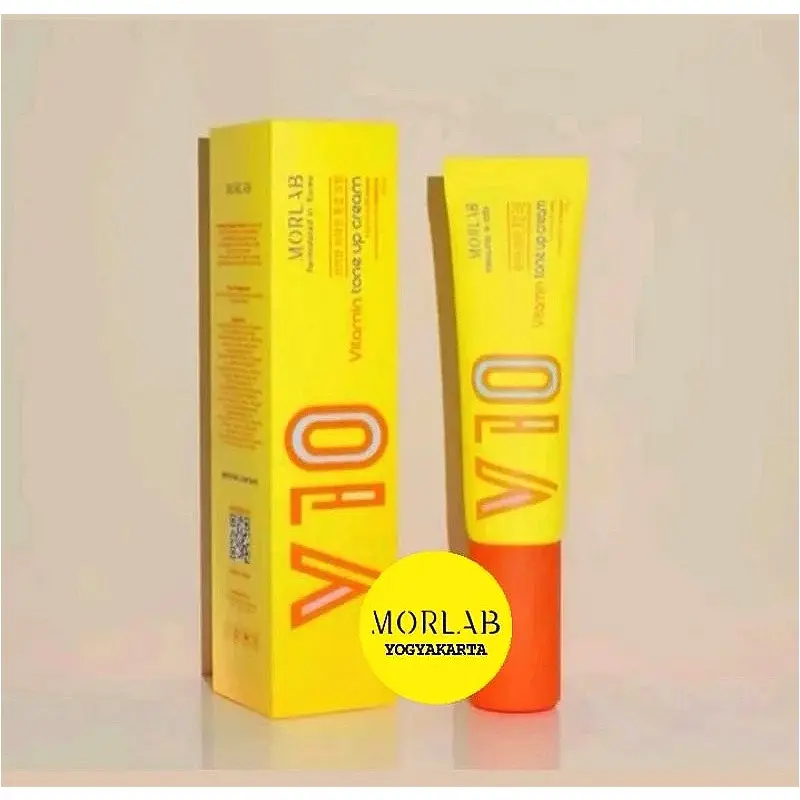 Face Moisturizer MORLAB V10 - Formula Halal dengan Vitamin & IDEBENONE