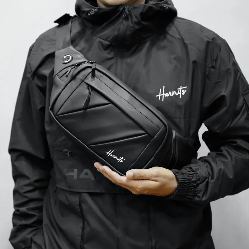 Harmits Project - BLITZ istbag Slingbag terproof Tas Pinggang Selempang Ringan Anti Air Pria nita