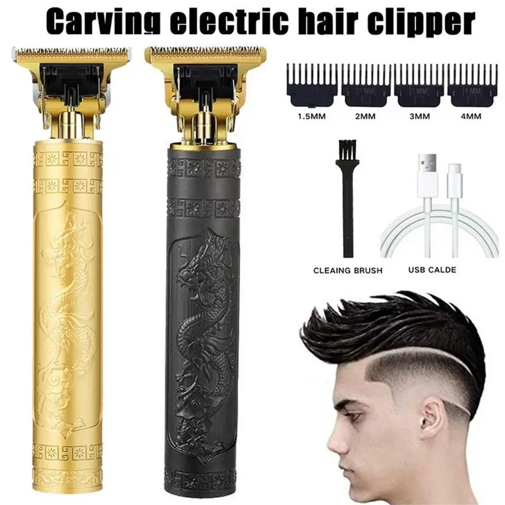 (BISA COD) Alat Cukur Rambut Vintage YT10 Profesional Hair Clipper/ Alat Cukur Elektrik Mesin Cukur Rambut Cas