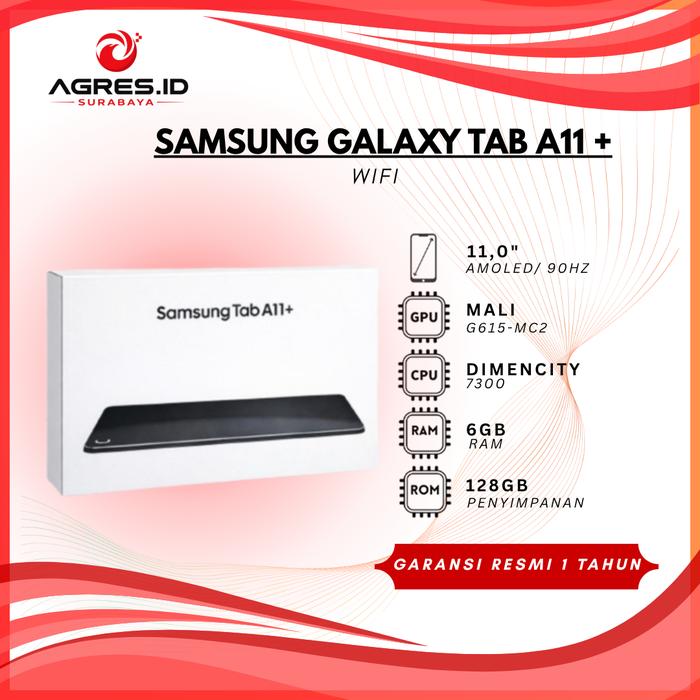 Gambar SAMSUNG GALAXY TAB A11 PLUS 6GB 128GB WIFI GRAY - GARANSI RESMI SAMSUNG dari Agres ID Surabaya Kota Surabaya Tokopedia
